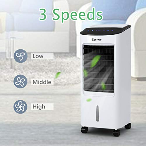 1 COSTWAY+Evaporative+Bladeless+Humidifier+Conditioner
