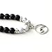 Volcanic Stone Marble Charm Essential Oil Diffuser Bracelet Stretchable Prayer Stone bracelet Natural Gemstone Wave Peace Dove Gifts for Women