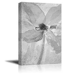 Wall26-Canvas Wall Art-Abstract Flower-Giclee Painting Wall Bedroom Living House Decoration Home Art - 12x18 inches