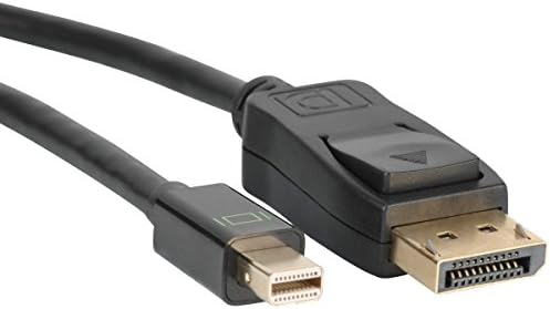 DisplayPort to Mini DisplayPort Cable (Mini DP to DP Cable), UVOOI Active Mini Display Port to Display Cable 4K@60Hz 3ft-Thunderbolt | Thunderbolt 2 Port Compatible