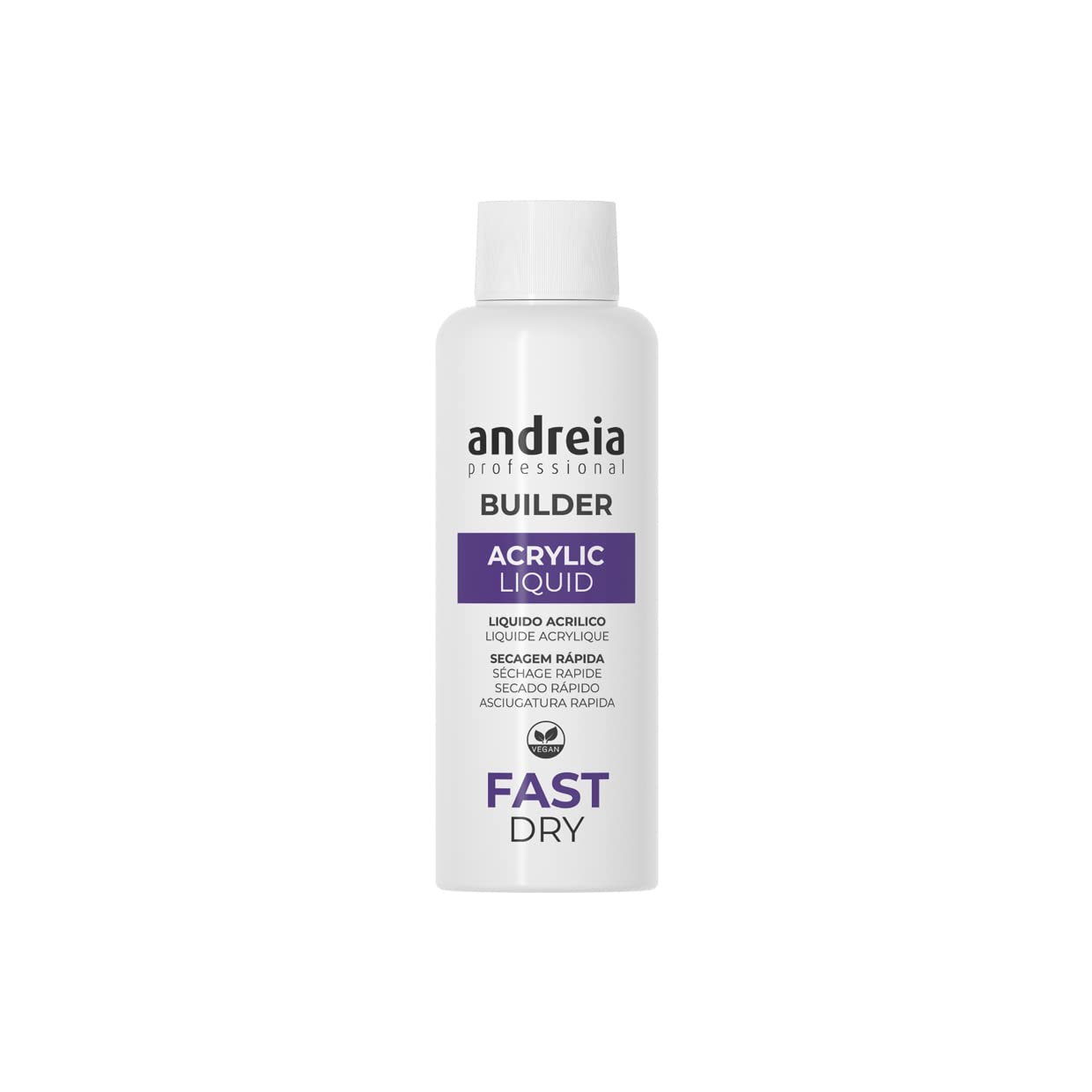Andreia Professional Nail Builder Acrylic Monomer Liquid - Fast Dry 100 ml - For Professionals - Quick Dry - Salon Quality Strong Adhesion Extensions — image 1