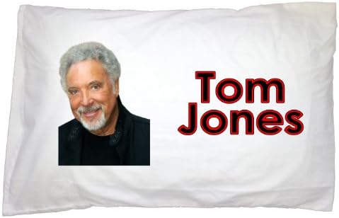 New Wave Pillowcase (Tom Jones) colour White