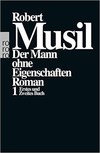 Der Mann Ohne Eigenschaften I Erstes Und Zweites Buch Amazon De Frise Adolf Musil Robert Bucher
