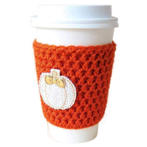 Pumpkin Spice Reusable To Go Cup Sleeve - Thumbnail 5