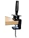 Blisstime Plastic Standard Mannequin Head Holder Clamp Black