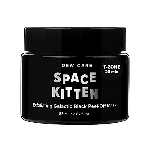 I DEW CARE Magic Chrome Mask Space Kitten 2.87 Ounces, Exfoliating Galactic Peel Off Mask, Peel-Off Mask Shimmers, Brightens Exfoliates Skin, Charcoal Blackhead Remover, Deep Cleanses Pores