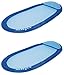 Kelsyus Floating Hammock Inflatable Pool Lounger Raft - Blue (Set of 2) | 80032