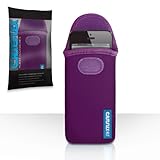 iPhone 5 / 5s Case PurpleNeoprene Pouch Cover With Caseflex Logo