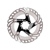 Sviper Float Rotor Pad Floating Disc Brake Rotor 6 Bolts Aluminum Alloy Bike Disc Brake Rotor for Most Bicycle Road Bike Mountain Bike BMX MTB 160mm 180mm 203mm pad Adjusters Brake Easy to Mounting