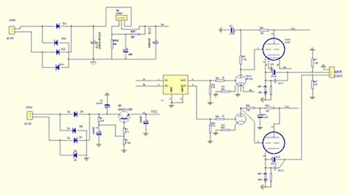 6080 Single-Ended Class A headphone amplifier kit vocal taste the