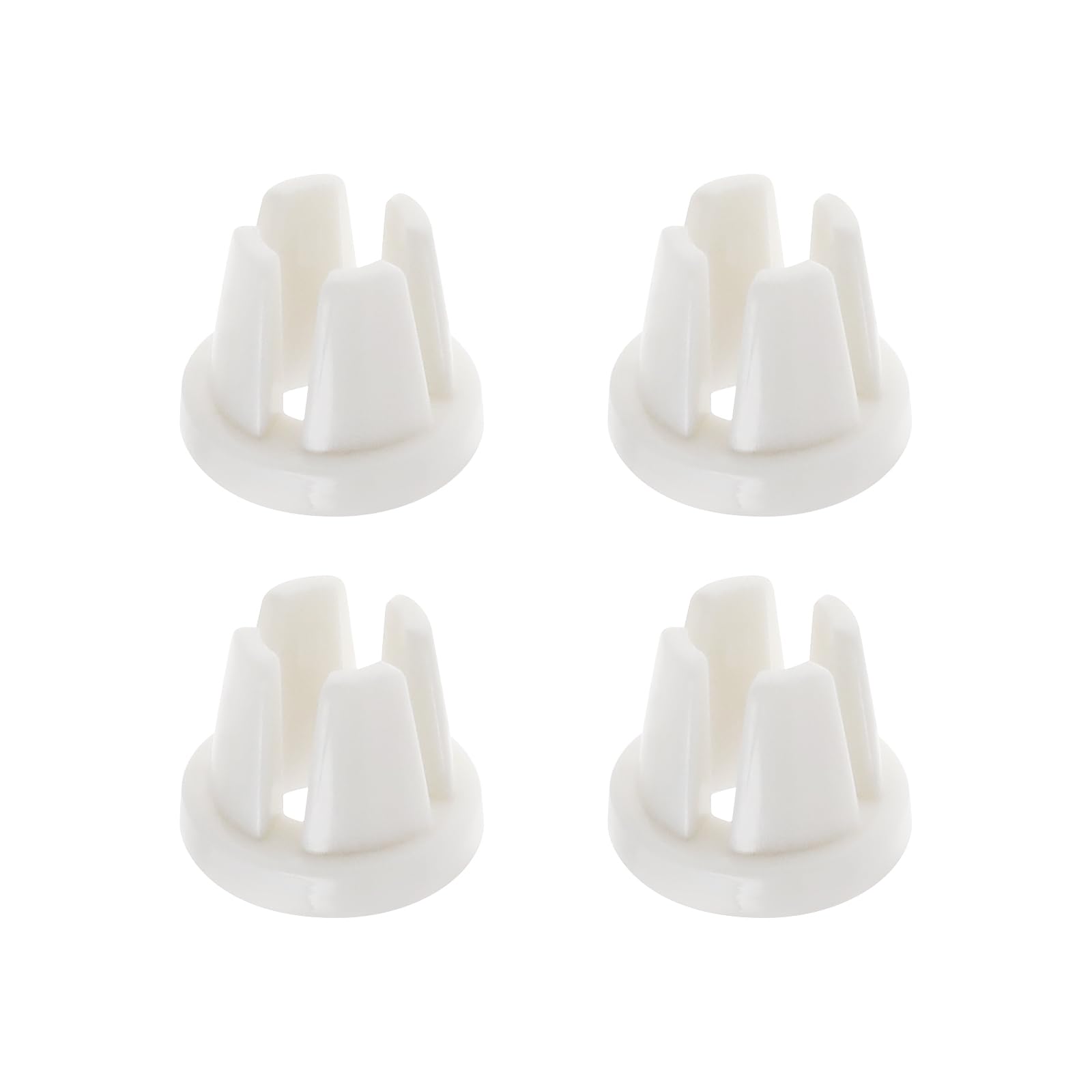 OTOTEC 4pcs Sewing Machine Bobbin Spool Cover Compatible with Bernette Compatible with Singer Sewing Machine ALT 416500801/93-036048-44/TA10943209S White(Small)