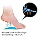 Dr. Foot's Arch Support Insoles - PU Gel Orthopedic Orthotic Insoles - Correct Flat Feet - Relieves Pain & Reduces Pressure(2 Pairs) (Transparent+Blue)