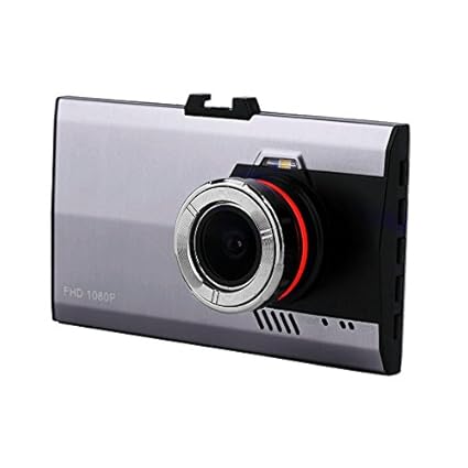 GPS 1080p Autokamera Full HD Dashcam Blackbox Carcam Super Night Vision Farbe: Schwarz EC11615