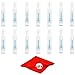 Go Smile GS134 Super White Teeth Whitening System Snap Pack Kit (14) with Microfiber Cloth