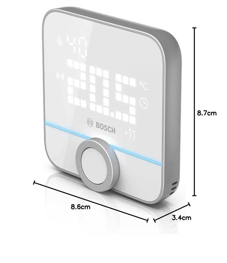 Bosch Smart Home Raumthermostat II für kabelgebundener Heizsysteme, 230 V, kompatibel mit Google Assistant und Alexa 6