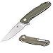 TUYAKNIFE Ceramic Ball Bearing Pivot Folding Knife D2 Blade G10 Handles, EDC Tools,4.9,-Inch Closed