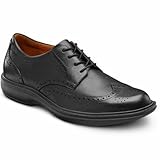 Dr. Comfort Wing Men's Therapeutic Diabetic Extra Depth Dress Shoe Leather Lace