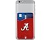 Alabama Crimson Tide Adhesive Silicone Cell Phone Wallet/Card Holder for iPhone, Android, Samsung Galaxy, & Most Smartphones