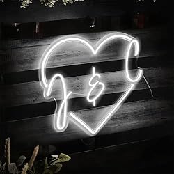 Custom Neon Name Signs for Wedding, DIDALIFE