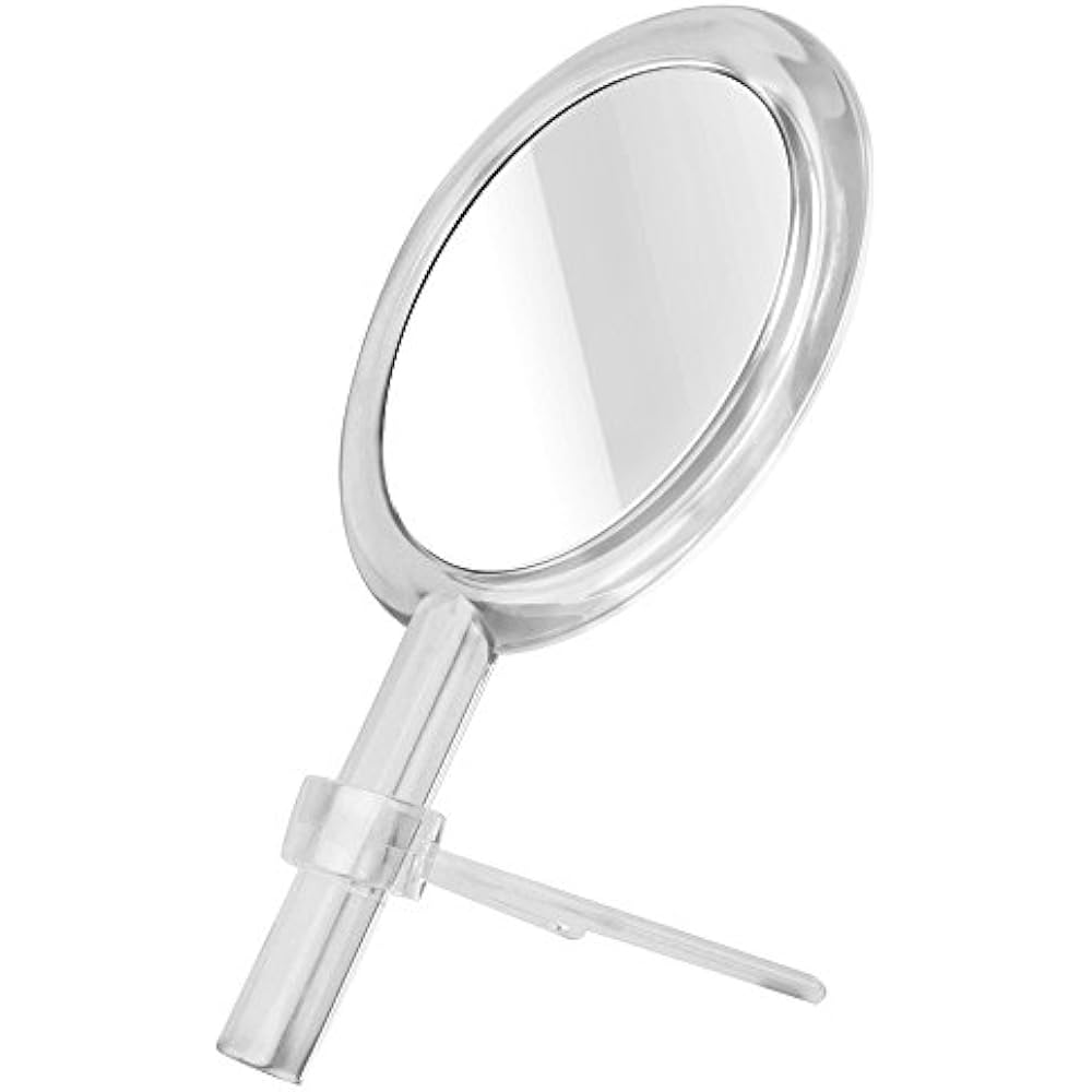 Double Sided 1x 7x Magnification Hand Held Makeup Mirror Stand,clear (7x) eBay