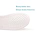 ARUNNERS Waterproof Boots Women (Clear, XL)