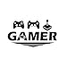 Euone Wall Sticker, Gamer Removable Art Vinyl Mural Home Decor Wall Stickers (B)