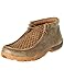 Twisted X Mens Basket Weave Driving Mocs