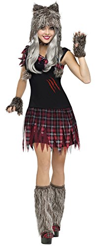 Fun World Costumes Women's Wick'D Wolfie Adult Costume