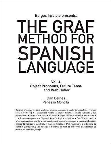 Amazon Com The Graf Method For Spanish Language Vol 4 Object