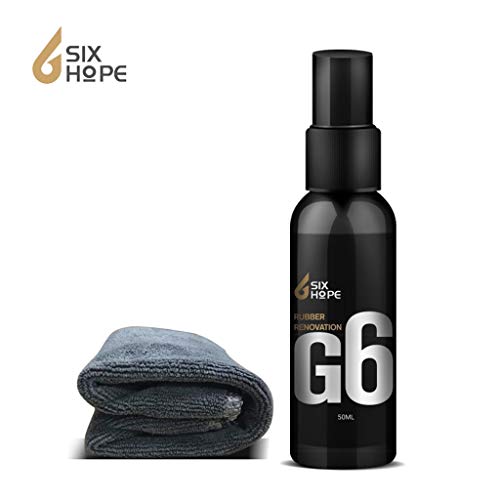 Tuu 50ML Car Interior Leather Plastic Care Maintenance Refurbished Agent (Black)
