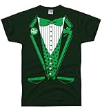 DirtyRagz Men's Beer Me Irish Ireland Funny Tuxedo Tux T Shirt