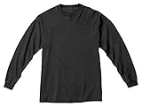 Comfort Colors Ringspun Garment-Dyed Long-Sleeve T-Shirt, Large, PEPPER