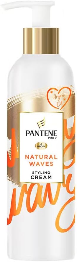 Pantene Pro-V Natural Waves Styling Cream 235ml Argan Oil Defines Wavy Hair