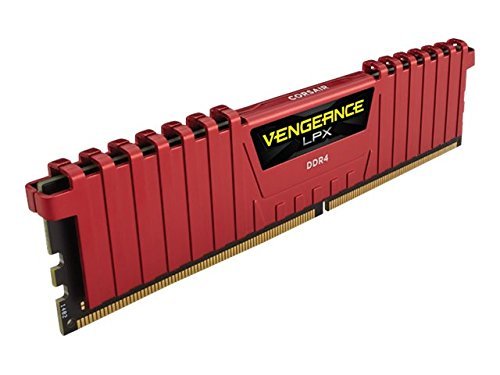Corsair-Vengeance-LPX-16GB-2x8GB-DDR4-DRAM-2400MHz-PC4-19200-C14-Memory-Kit-Red-CMK16GX4M2A2400C14R