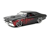 1969 Chevy Chevelle 1/24 Black w/ Flames