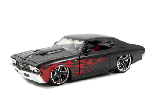 1969 Chevy Chevelle 1/24 Black w/ Flames