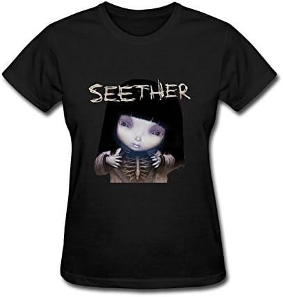 UC9HJ6Y ROCKFEST KANSAS CITY 2016 SEETHER Women's T-Shirts