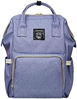 Mummy Maternity Nappy Bag Brand Large Capacity Baby Bag Travel Backpack Desiger Nursing Bag (Blue)