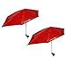 Sport-Brella Versa-Brella All-Position Umbrellas with Universal clamp (Set of 2) (Fire Brick Red)