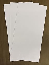 3 Pack 12x24 ABS Plastic Sheet 1/16 Inch
