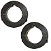 Set of 2 - Steel Split 1" Locking Lock Collar with 1/4" Keyway for Go Karts Yard Cart Fun Kart Drift Trike Mini Bike Barstool Racer