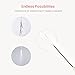 Pidan Studio Cat Feather Teaser Wand - Interactive Fun 100% Cat Kitten Friendly Superior Quality Premium Goose Feather