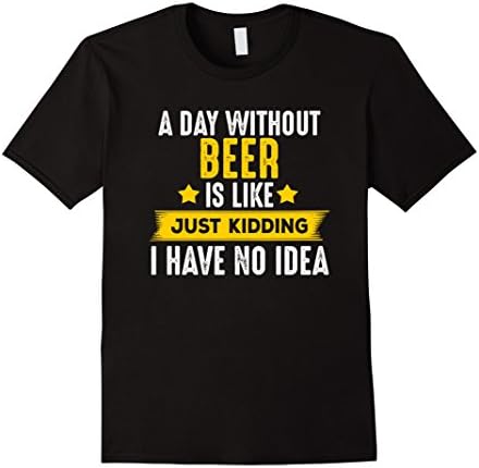 Mens Beer Lovers T-shirt, Gifts For Brewers, Craft Beer Tshirt XL Black