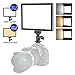 Neewer Camera LED Video Light - SMD LED Light Panel for Softer Lighting Photography, 3200K to 5600K Variable Color Temperature and Dimmable Light, Ultra Thin, T100 (Battery NOT Included)