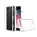 RhinoShield MOD for iPhone 7 Plus/iPhone 8 Plus - Modular Case with Rim, Button, Frame, Clear Back Plate - White