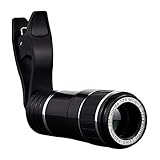 12X Telephoto Lens，Vorida Telescope With 3 IN1 HD Camera Lens Kit For iPhone7/7 Pus/6/6 Plus/6s/6 Plus/5/5S Samsung Galaxy Note