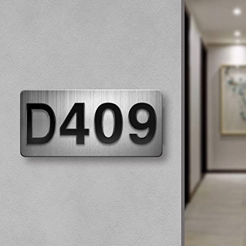 Becizy 4 Inch House Letters A, Selfadhesive House Letters Numbers