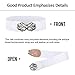 GRACE KARIN White Waist Belt Wide Elastic Belt for Women fashion Size M, White (CL0413-2)