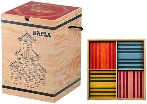 KAPLA Stones Box 280 Pieces With 100 Pieces Colored