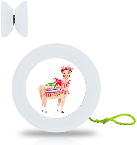 YO-YO Llama Art Print For Kids Puzzle Toys Responsive Narrow Ball C Bearing Strings